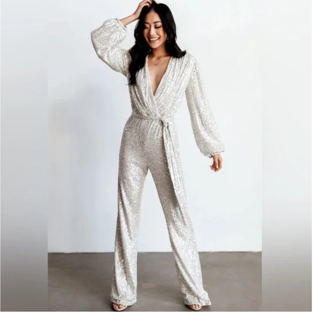 *SOLD* Baltic Born Brussels Sequin Jumpsuit (XL)